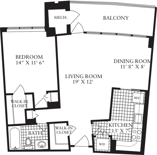 1 Bedroom I