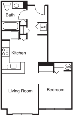 Studio H 1 floorplan