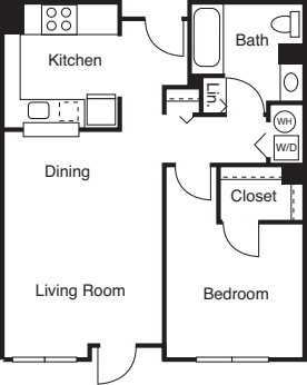 1 Bedroom D