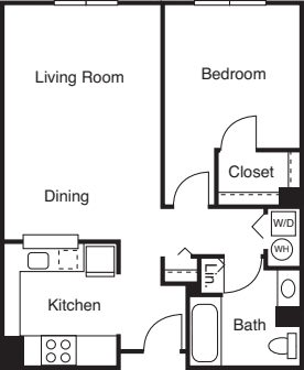 1 Bedroom G