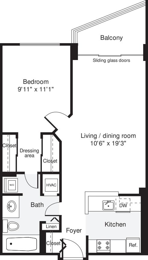 1 Bedroom A