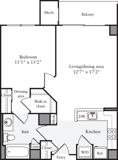 1 Bedroom D