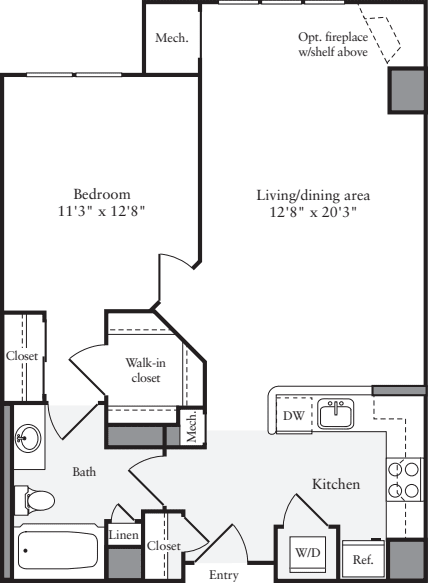 1 Bedroom G