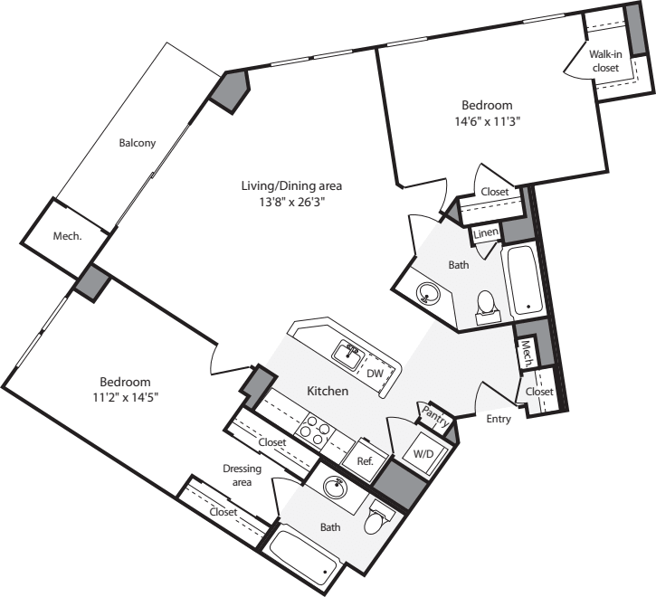 2201 Wilson Apartments in Courthouse, Arlington 2201 Wilson Boulevard