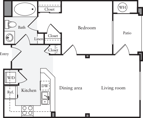 1 Bedroom A