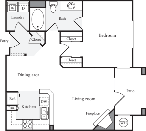 1 Bedroom C