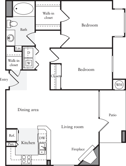 2 Bedrooms B