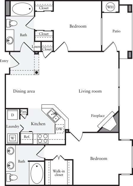 2 Bedrooms C