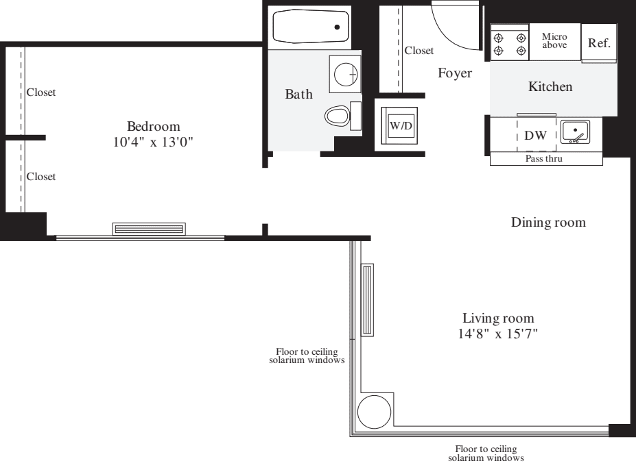 1 Bedroom A