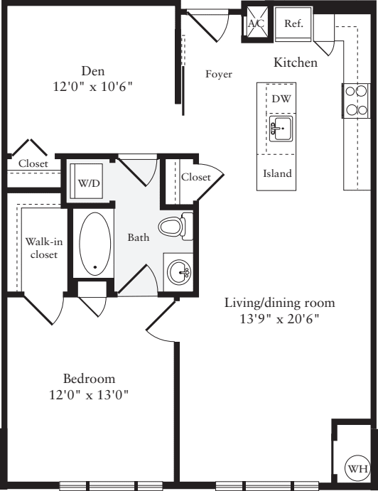 1 Bedroom M
