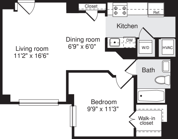 1 Bedroom G