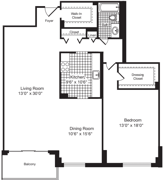 1 Bedroom JJ