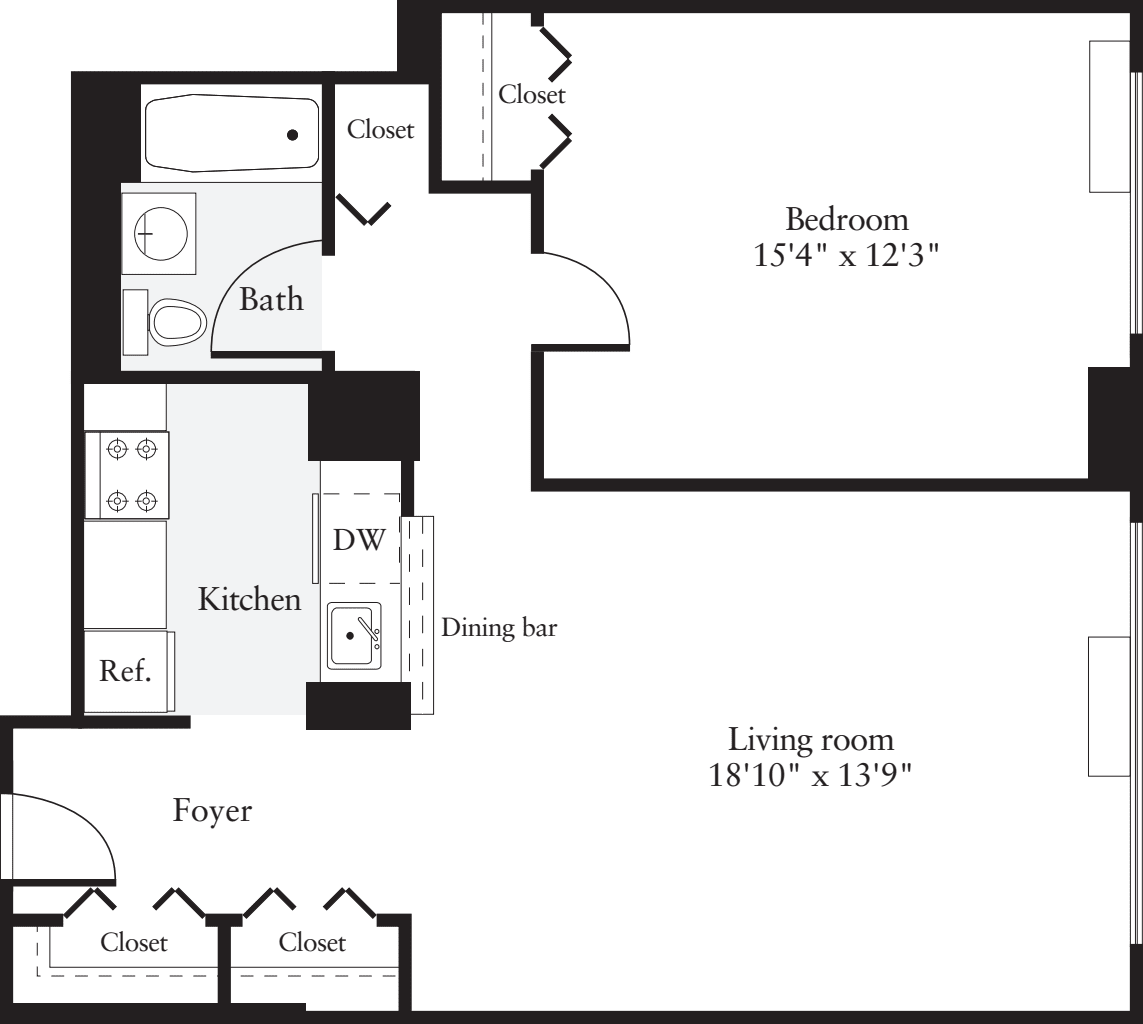 1 Bedroom I