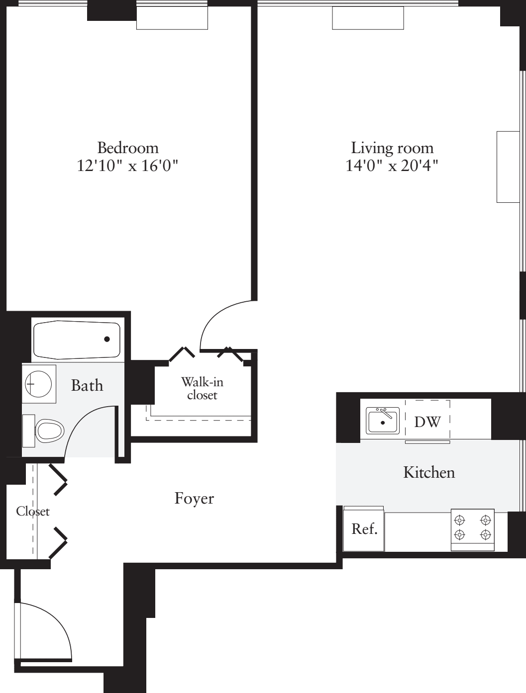 1 Bedroom S