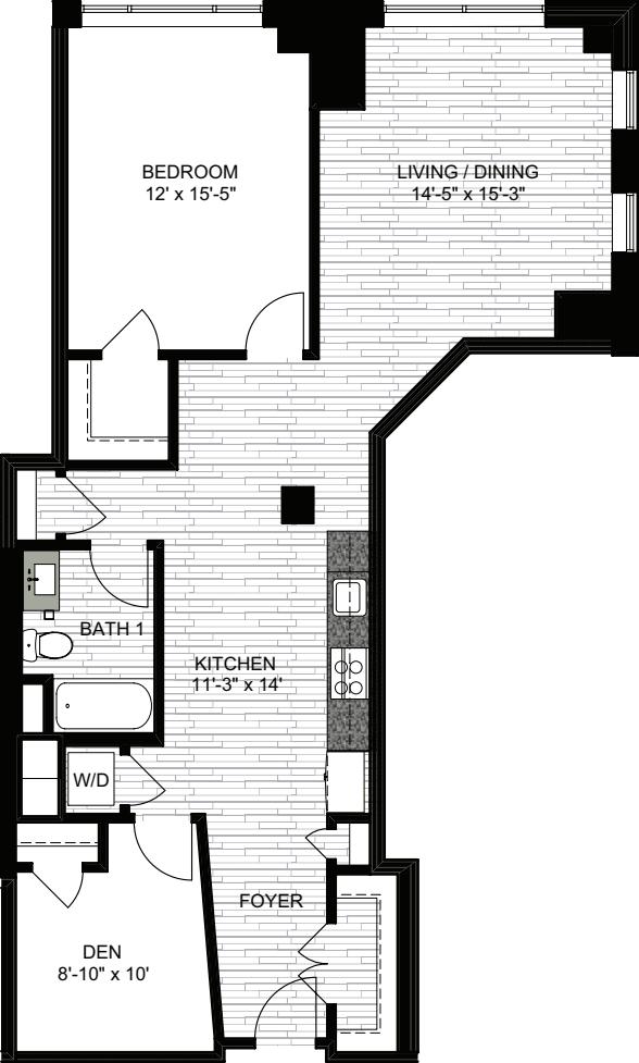 1 Bedroom PP