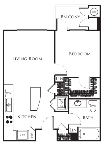 One H floorplan