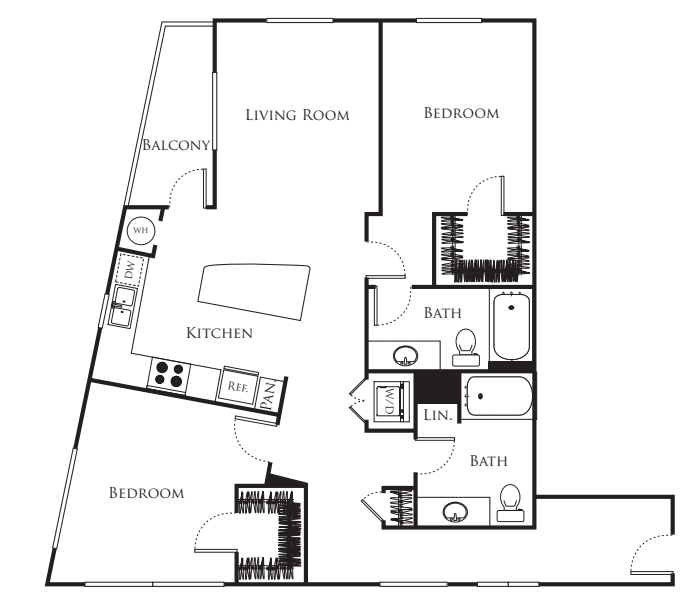 Two C floorplan