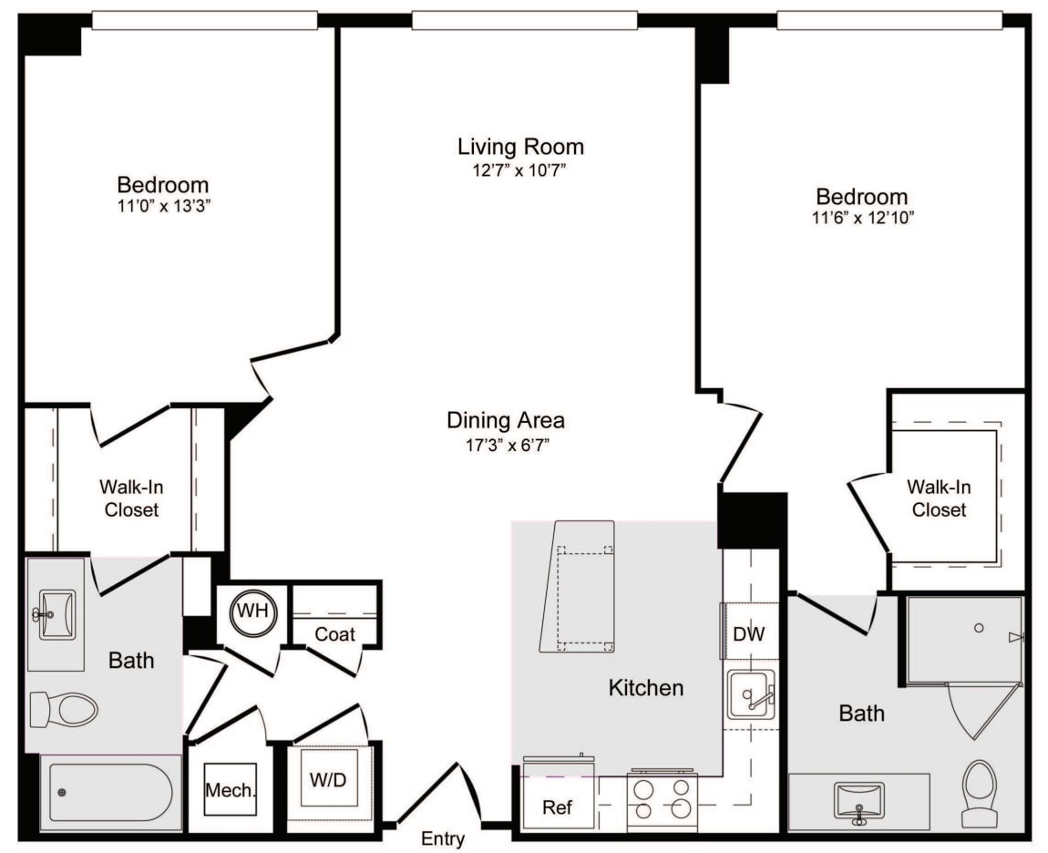 C-1e floorplan