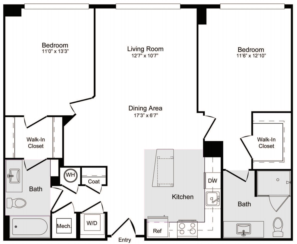 C-1a floorplan