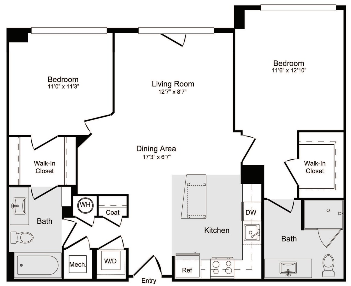 C-1h floorplan