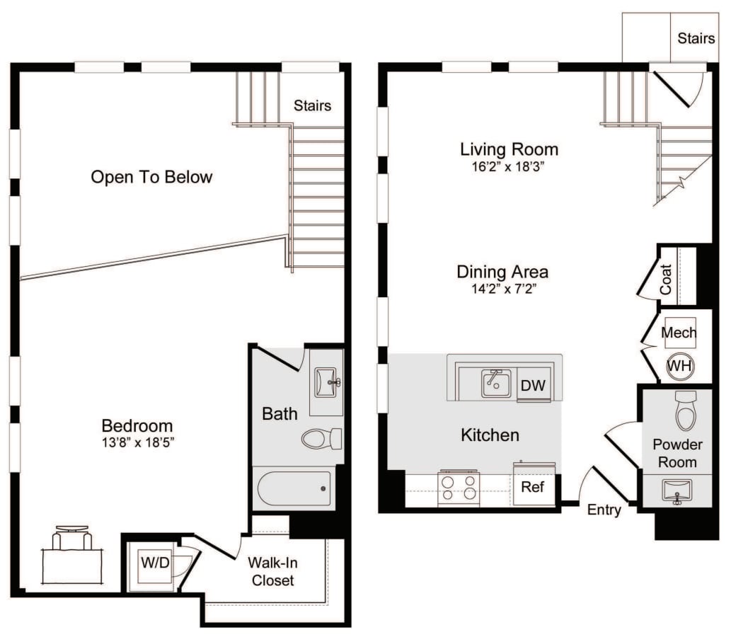 A-12 Loft floorplan