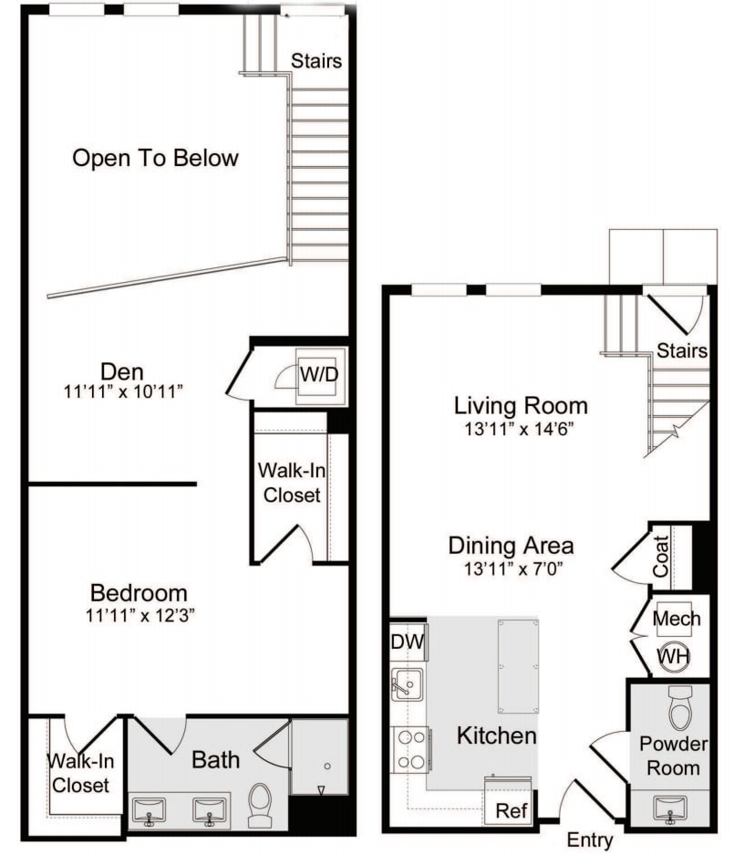 A-15 Loft floorplan