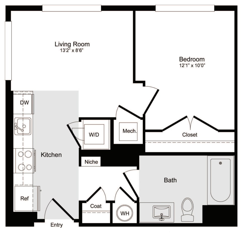 E-5 floorplan