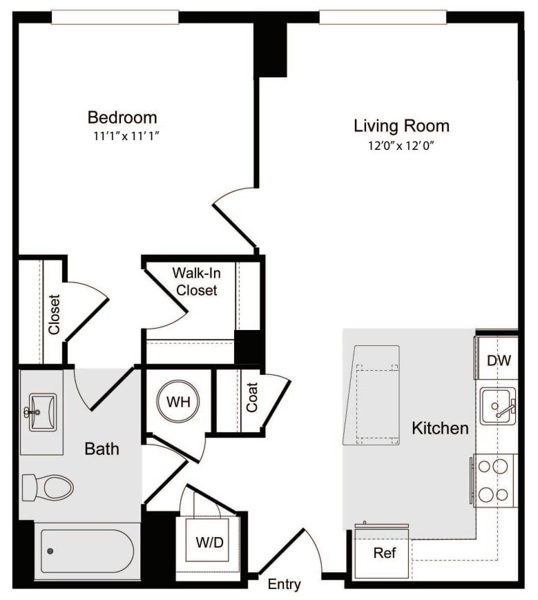 E-6 floorplan