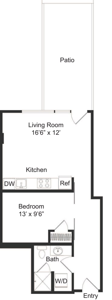 One Bedroom F1