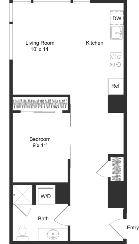 One Bedroom C5