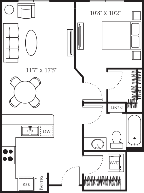 One Bedroom B