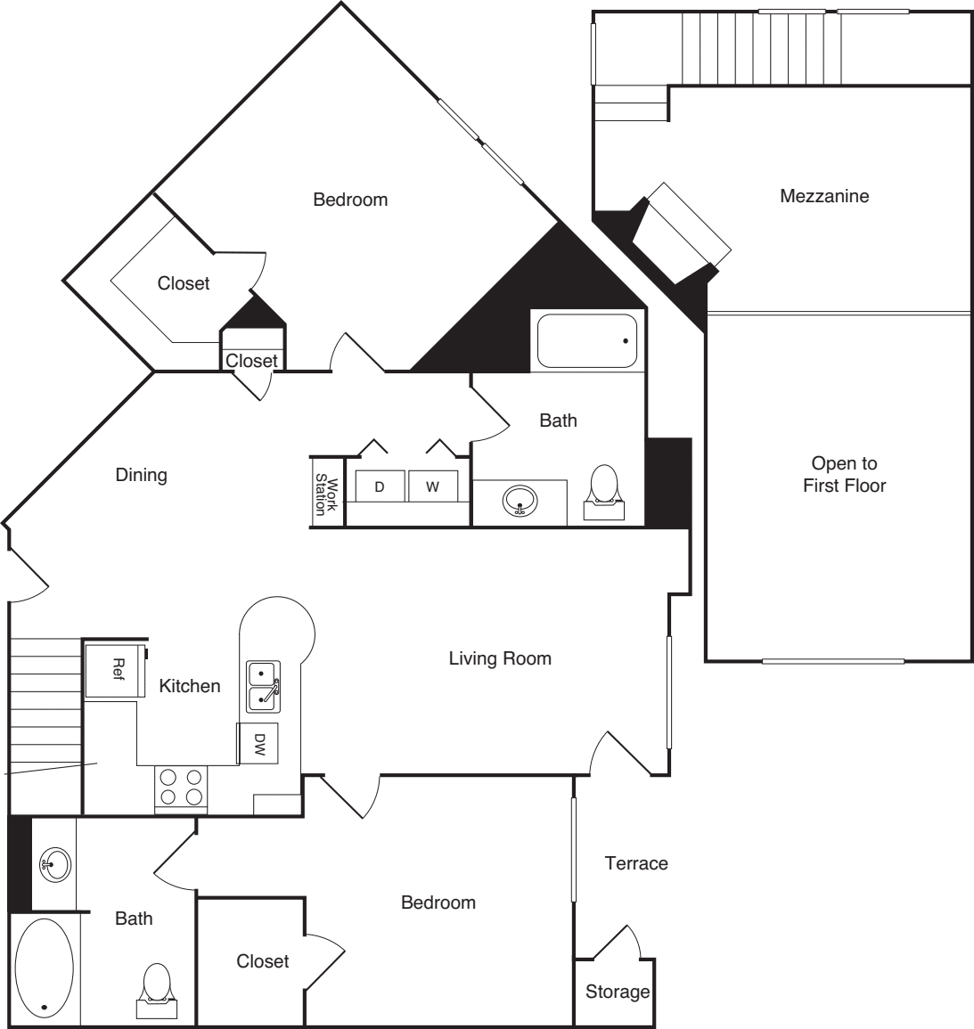 2DL floorplan