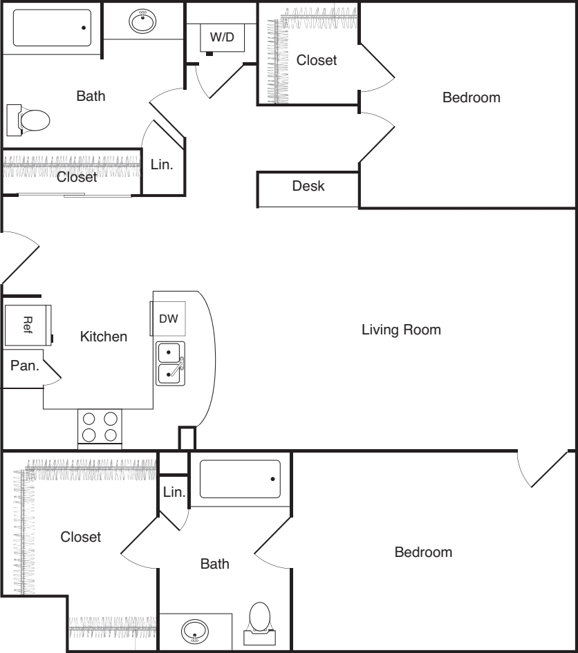 Two Bedroom - B