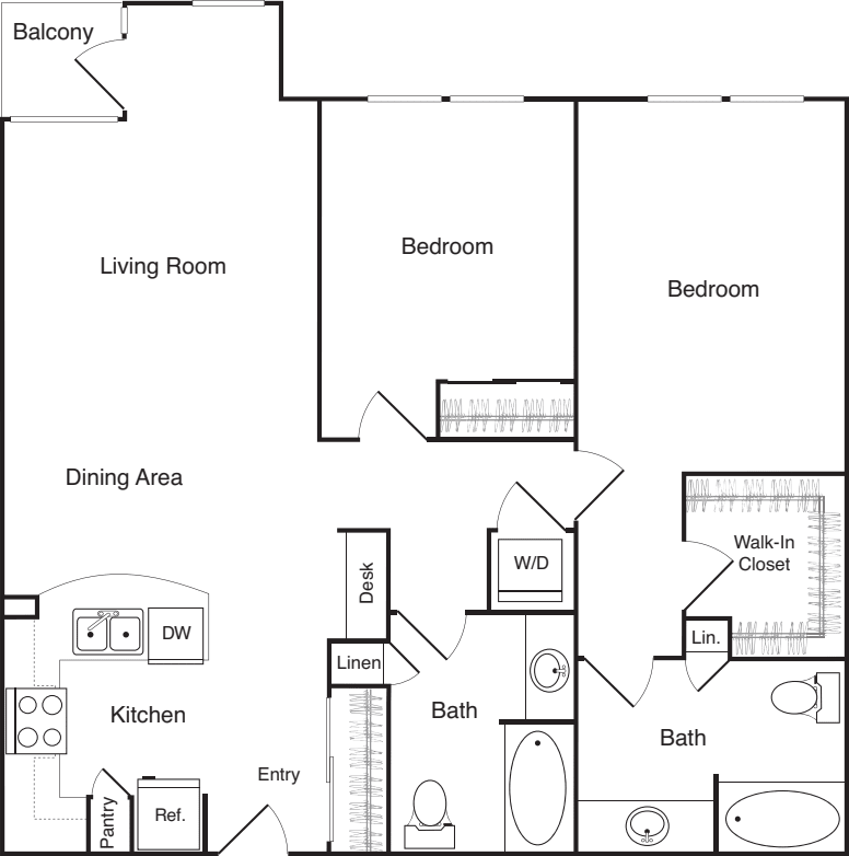 Two Bedroom - D