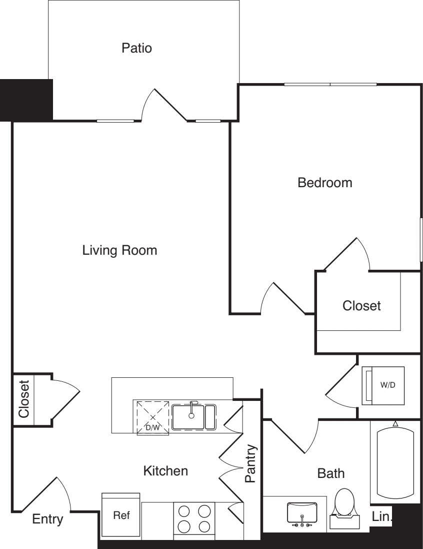 The Hesby Apartments - NoHo Arts District - 5031 Fair Ave ...