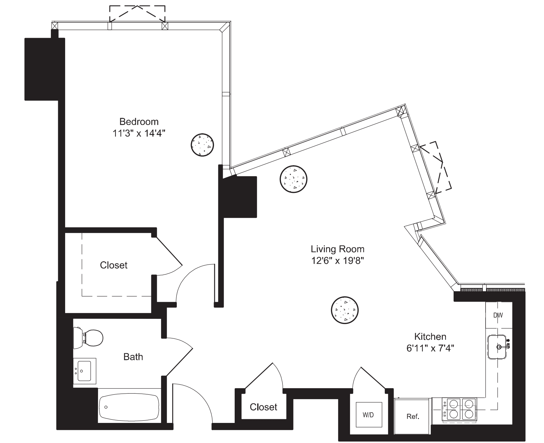 One Bedroom I 3-6