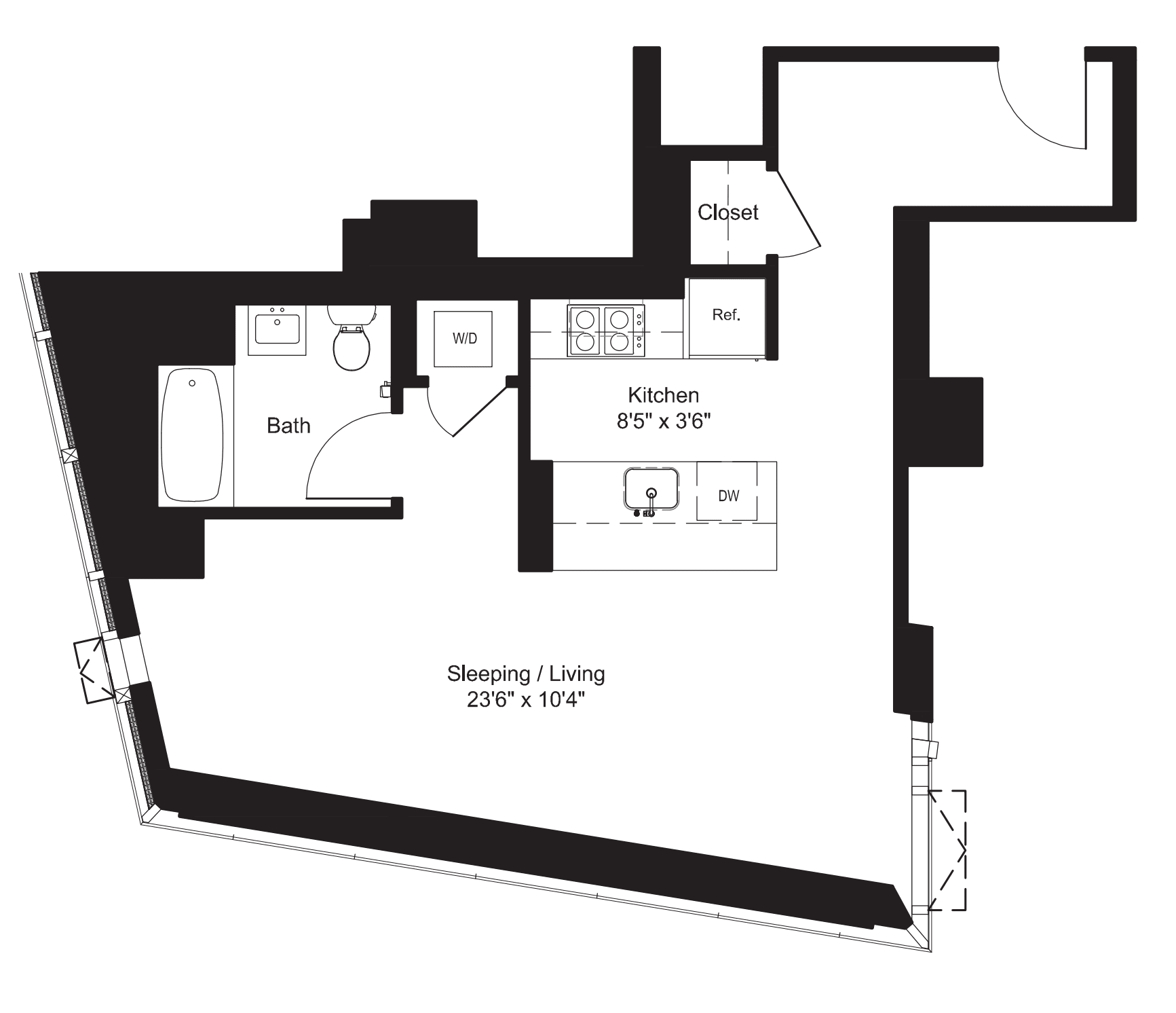 Studio C 20-22 floorplan