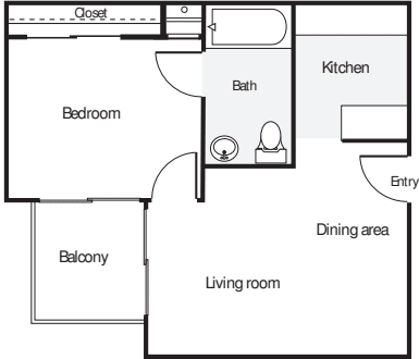 1 Bedroom I