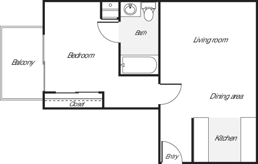 1 Bedroom Y
