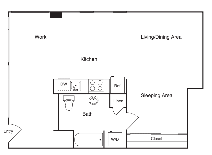 Live  Work C floorplan