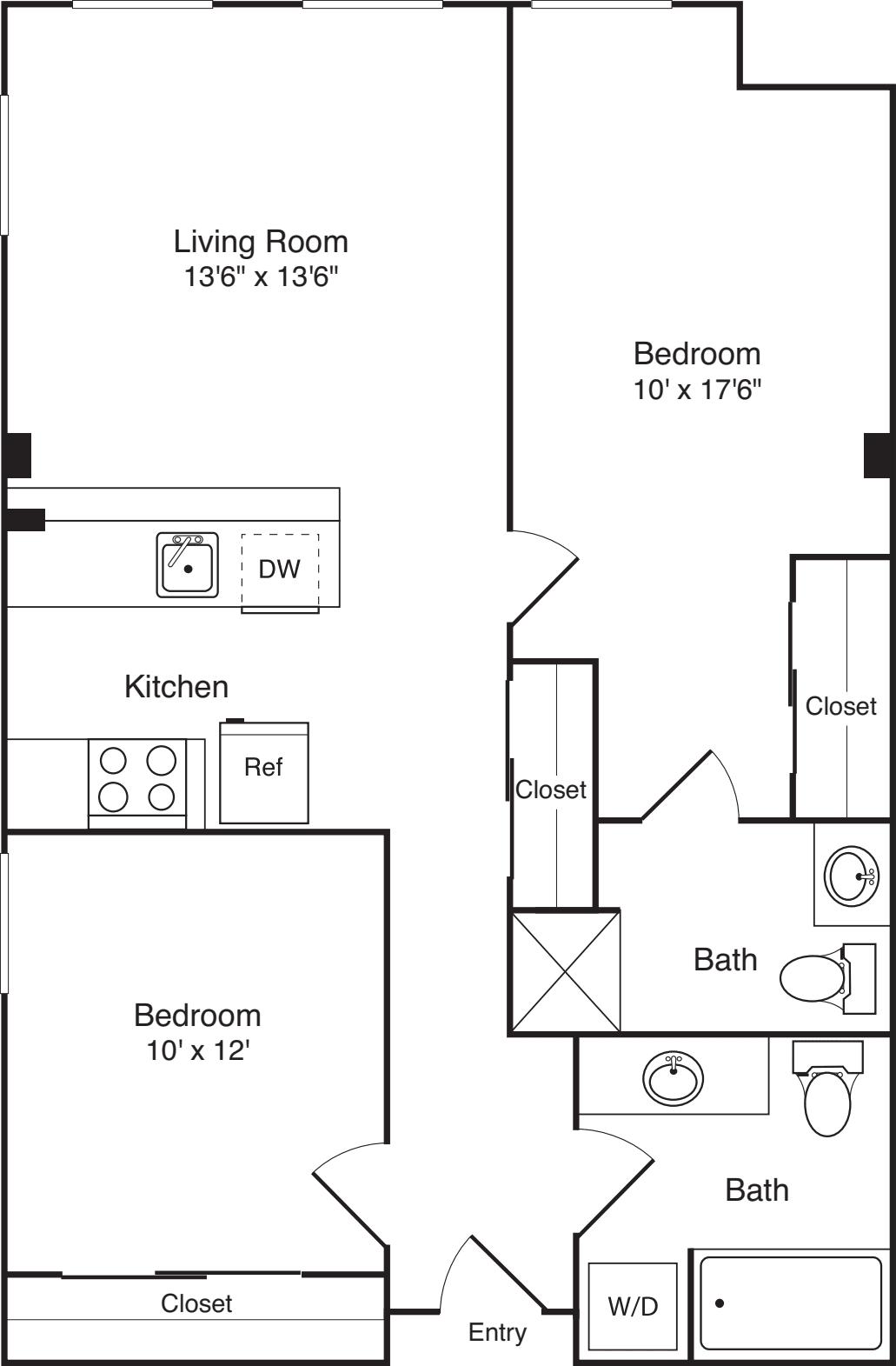 2 Bedroom G