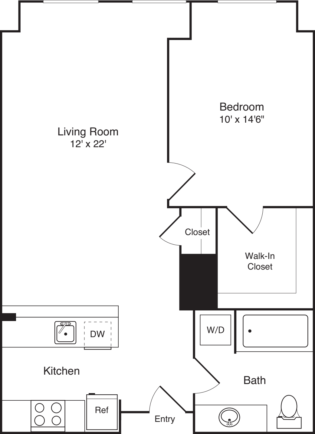 1 Bedroom I