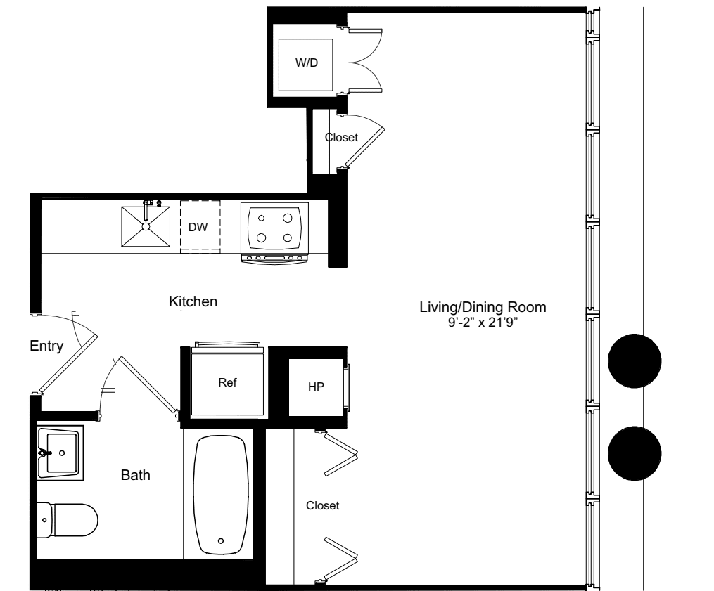 Studio D 13 floorplan