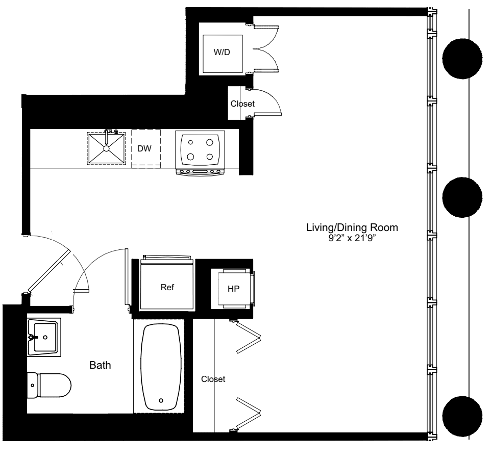 Studio D 6 floorplan