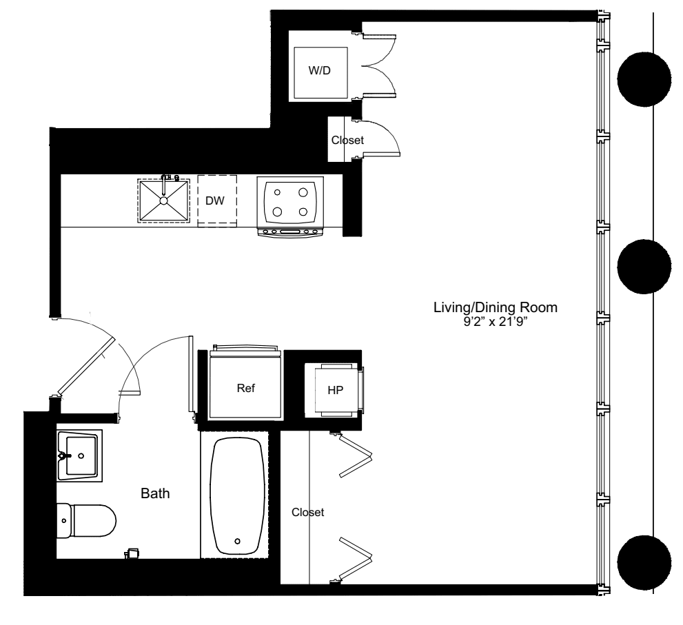 Studio D 5 floorplan