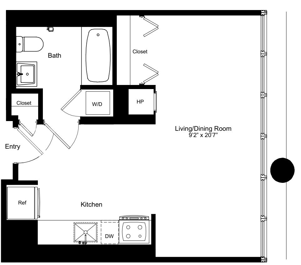 Studio C 5 floorplan