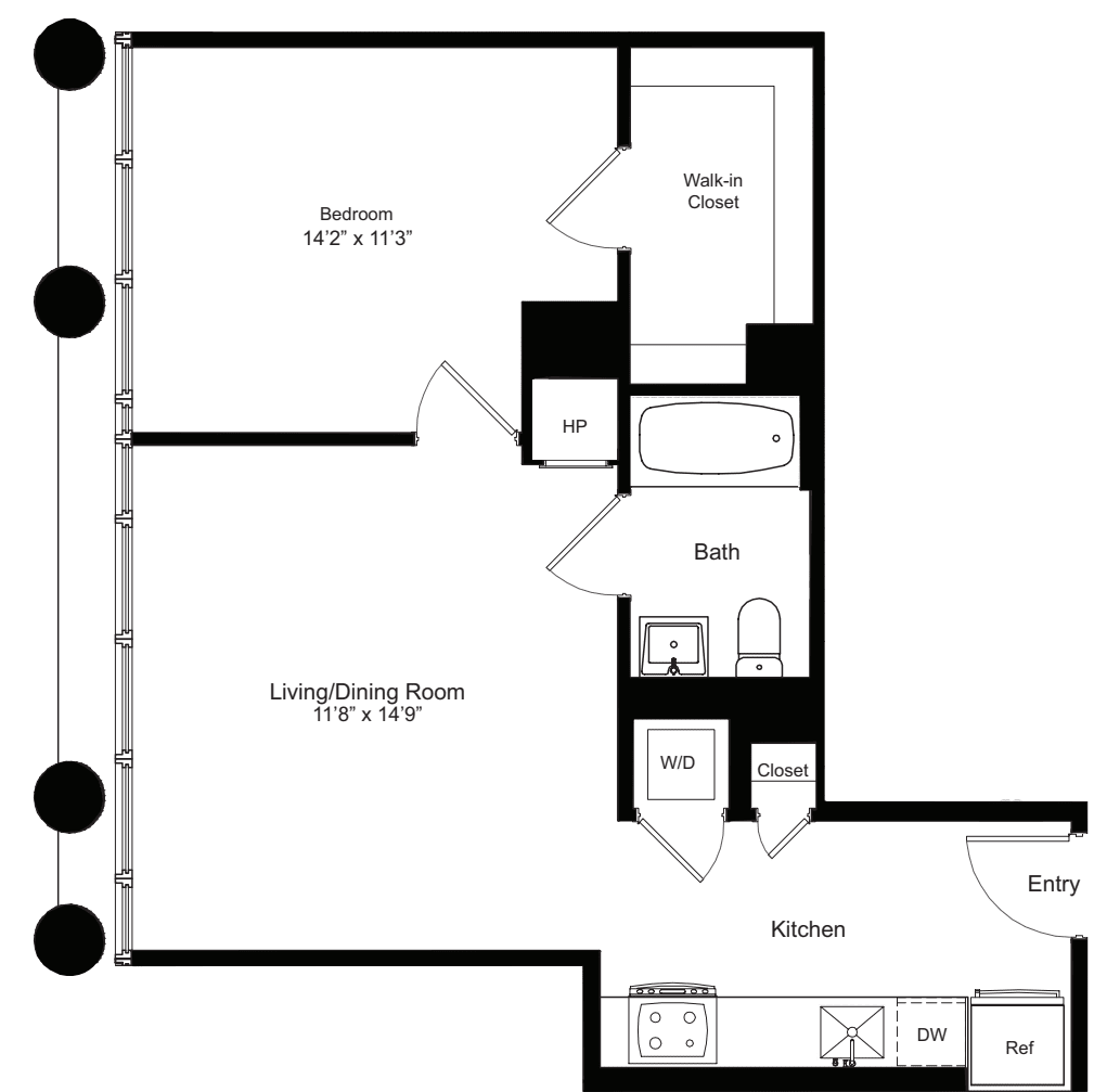 One Bedroom L 3-12