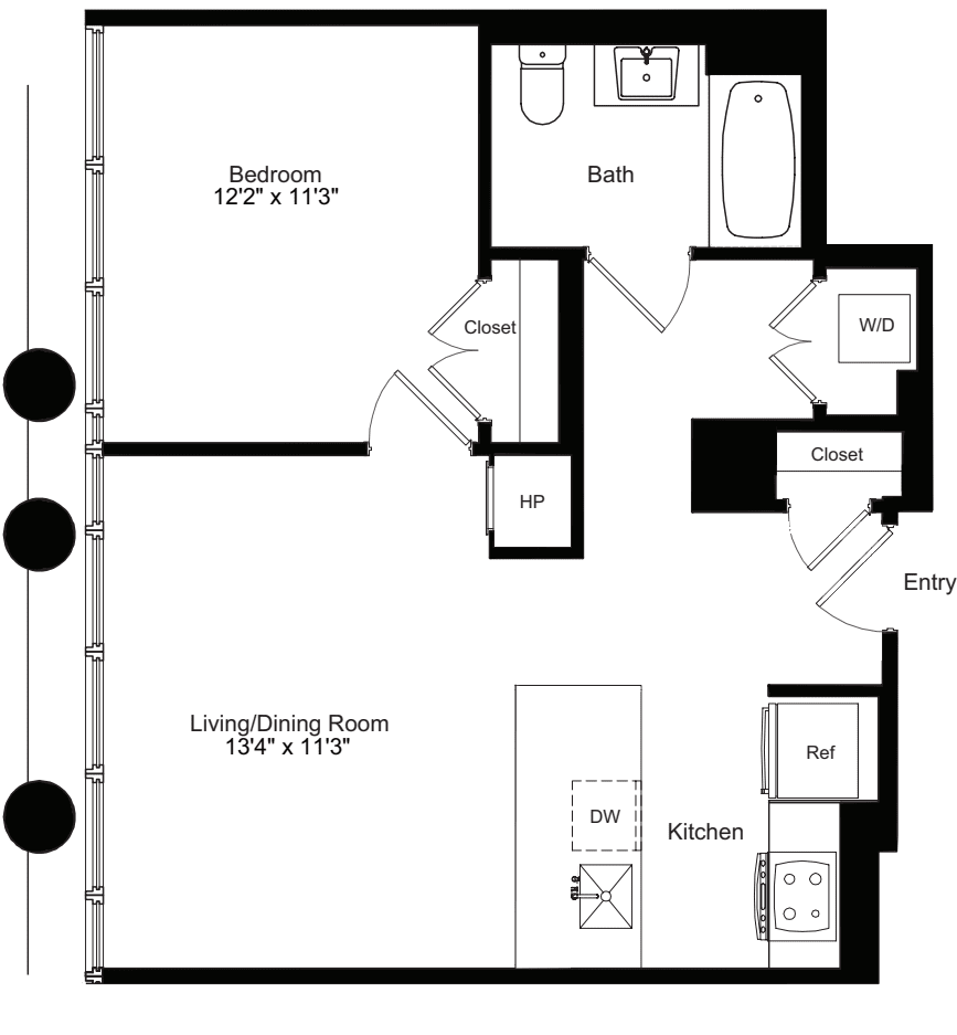 One Bedroom N 3-13