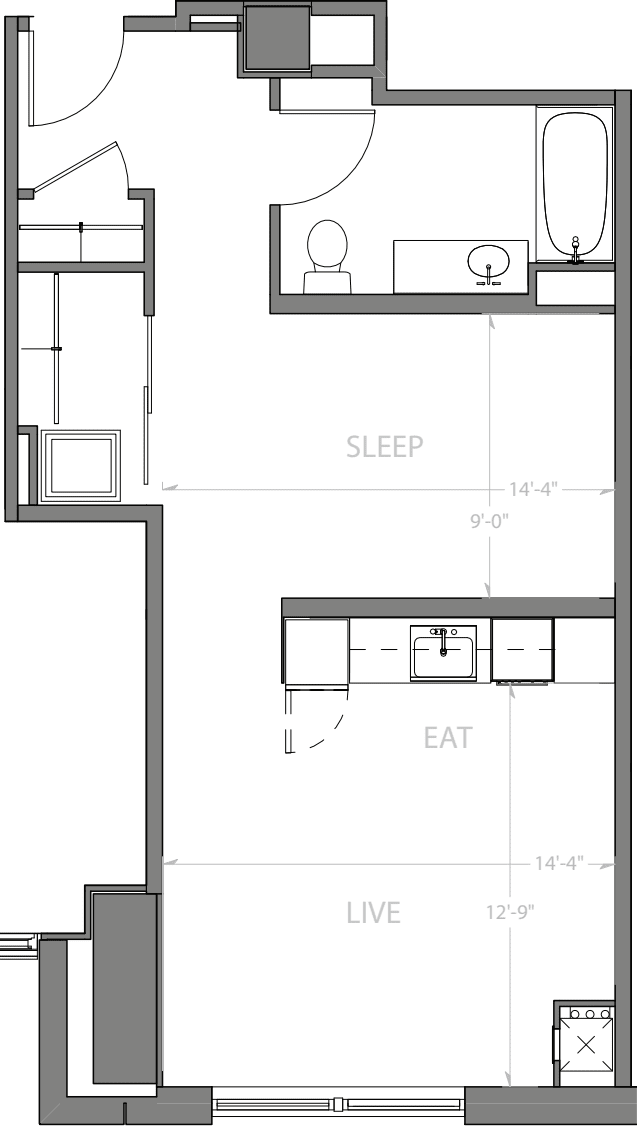 315 on A Apartments in Fort Point, South Boston 315 A Street