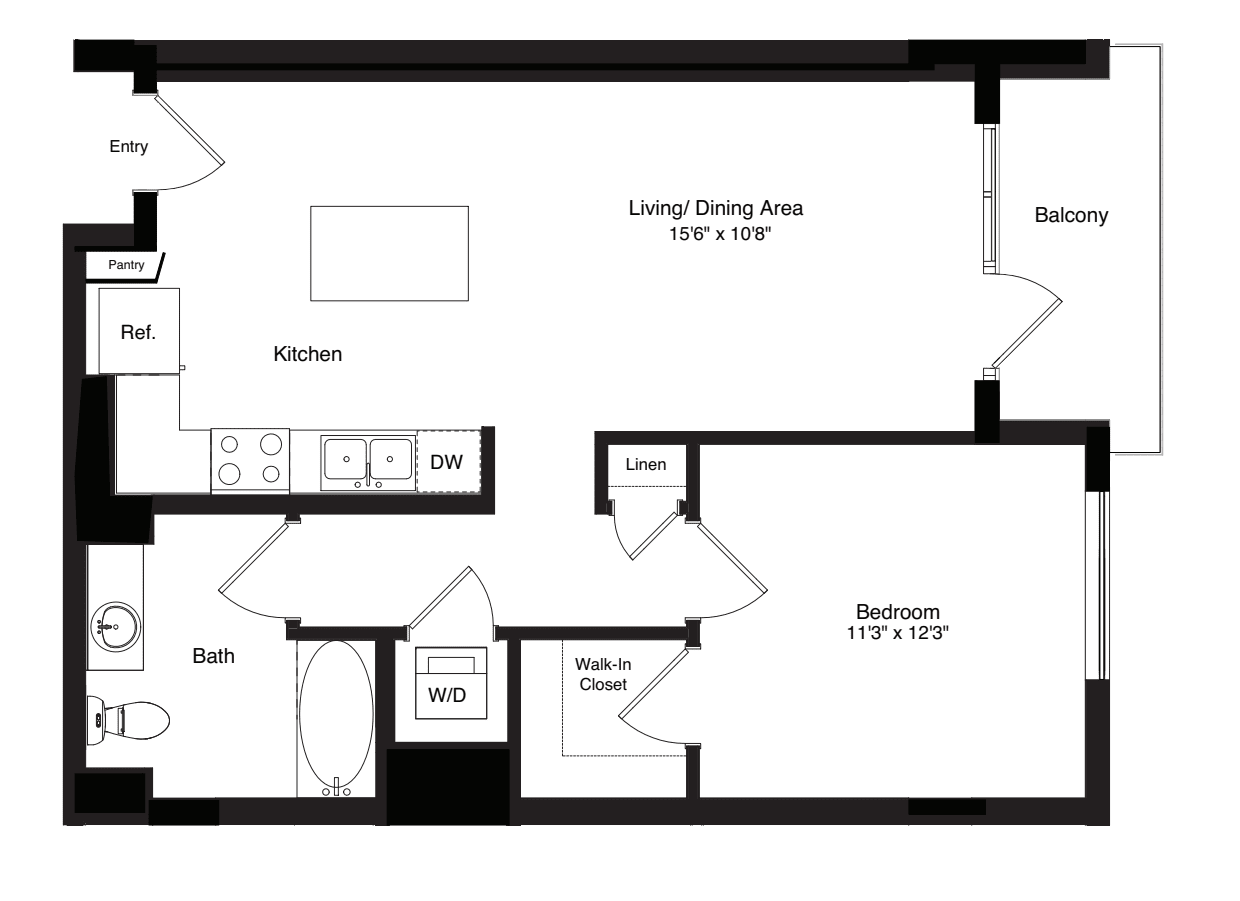Tower A1 Alt 2 floorplan